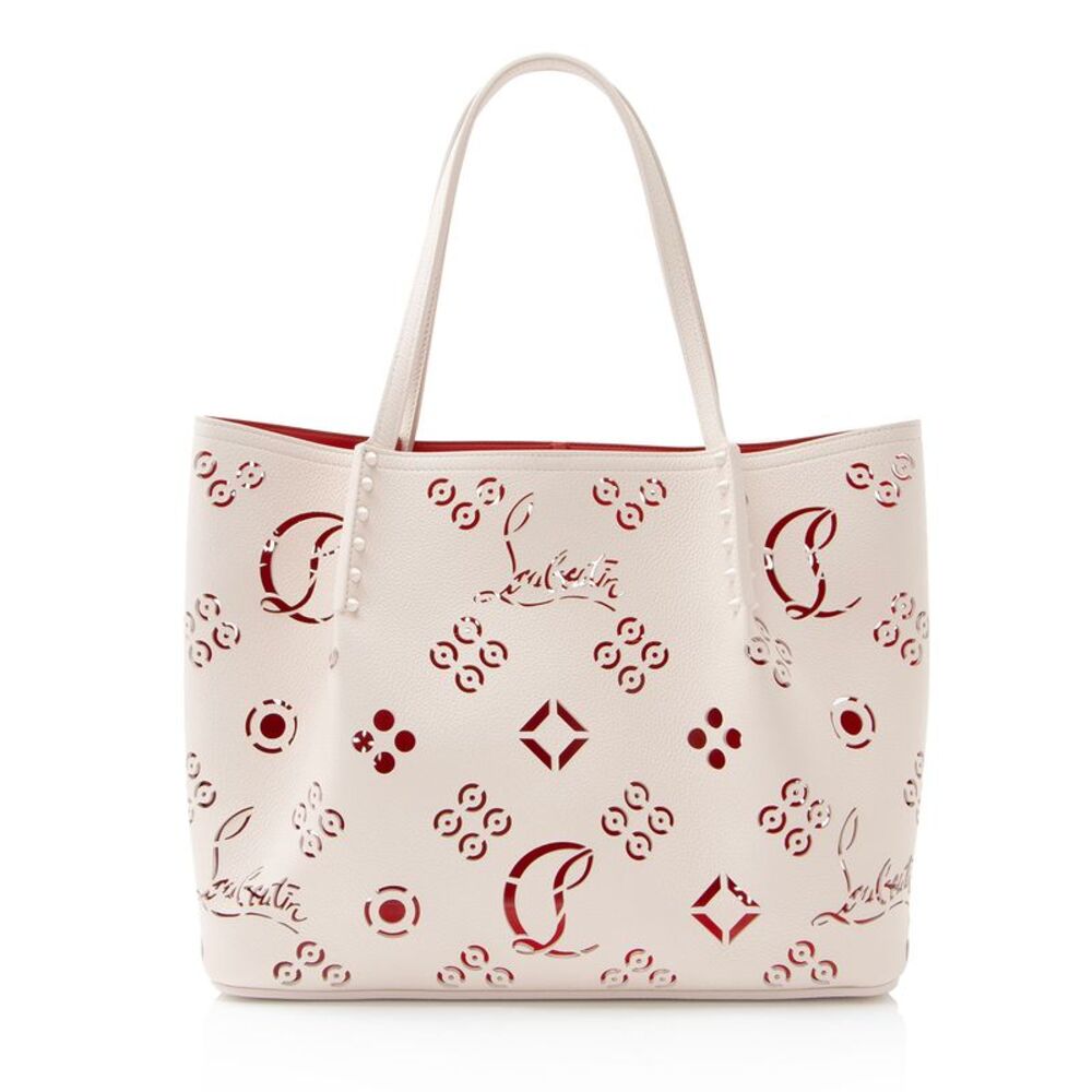 Christian Louboutin Perforated Leather Loubinthesky Cabarock Large Tote